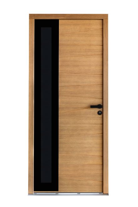 Porte bois contemporaine Alba
