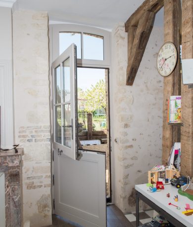 Porte fermiere bois