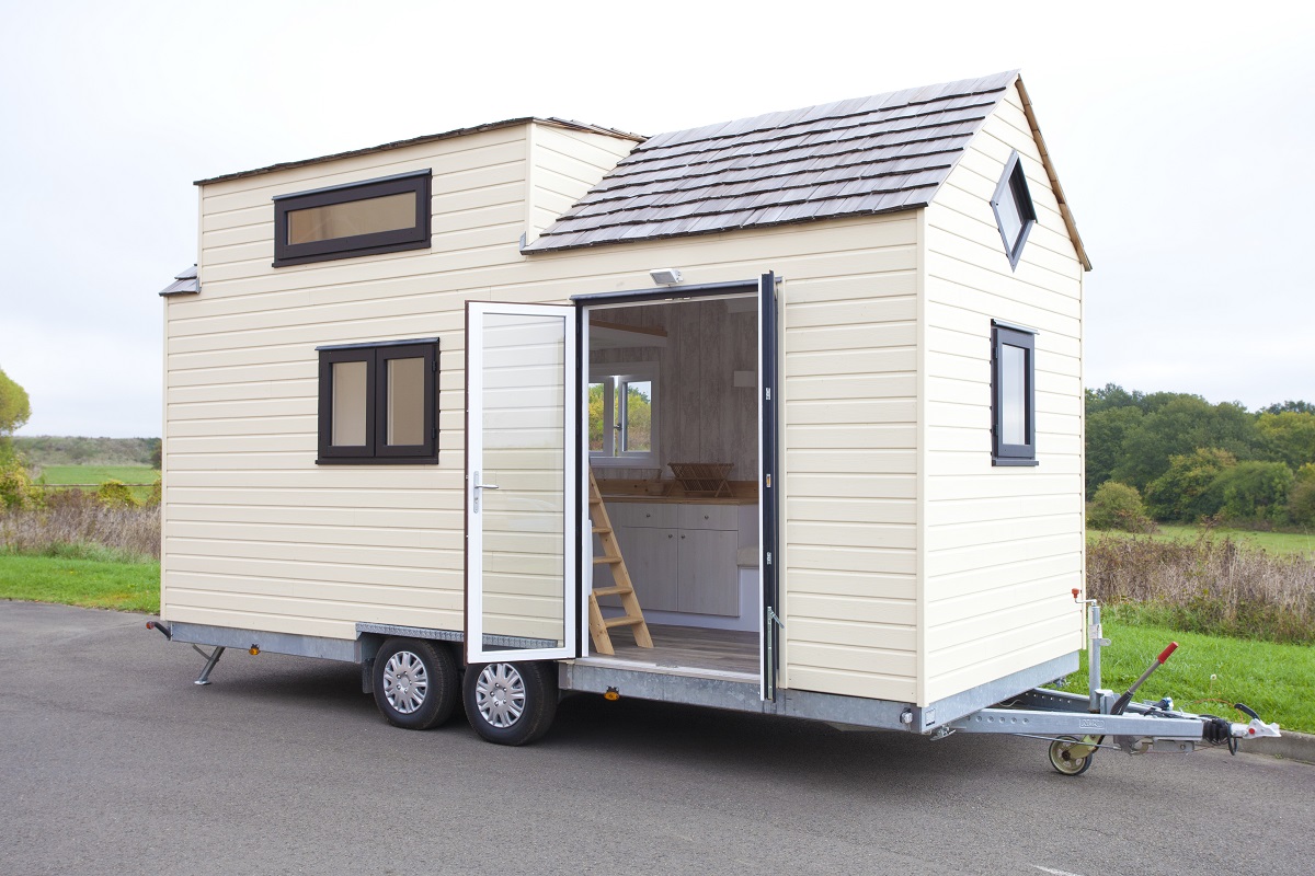 Menuiseries bois sur mesure tiny house
