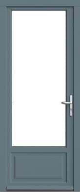 porte secondaire grand vitrage