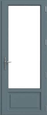 porte secondaire grand vitrage