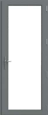 porte secondaire grand vitrage